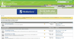 Desktop Screenshot of forums.llli.org