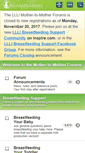 Mobile Screenshot of forums.llli.org